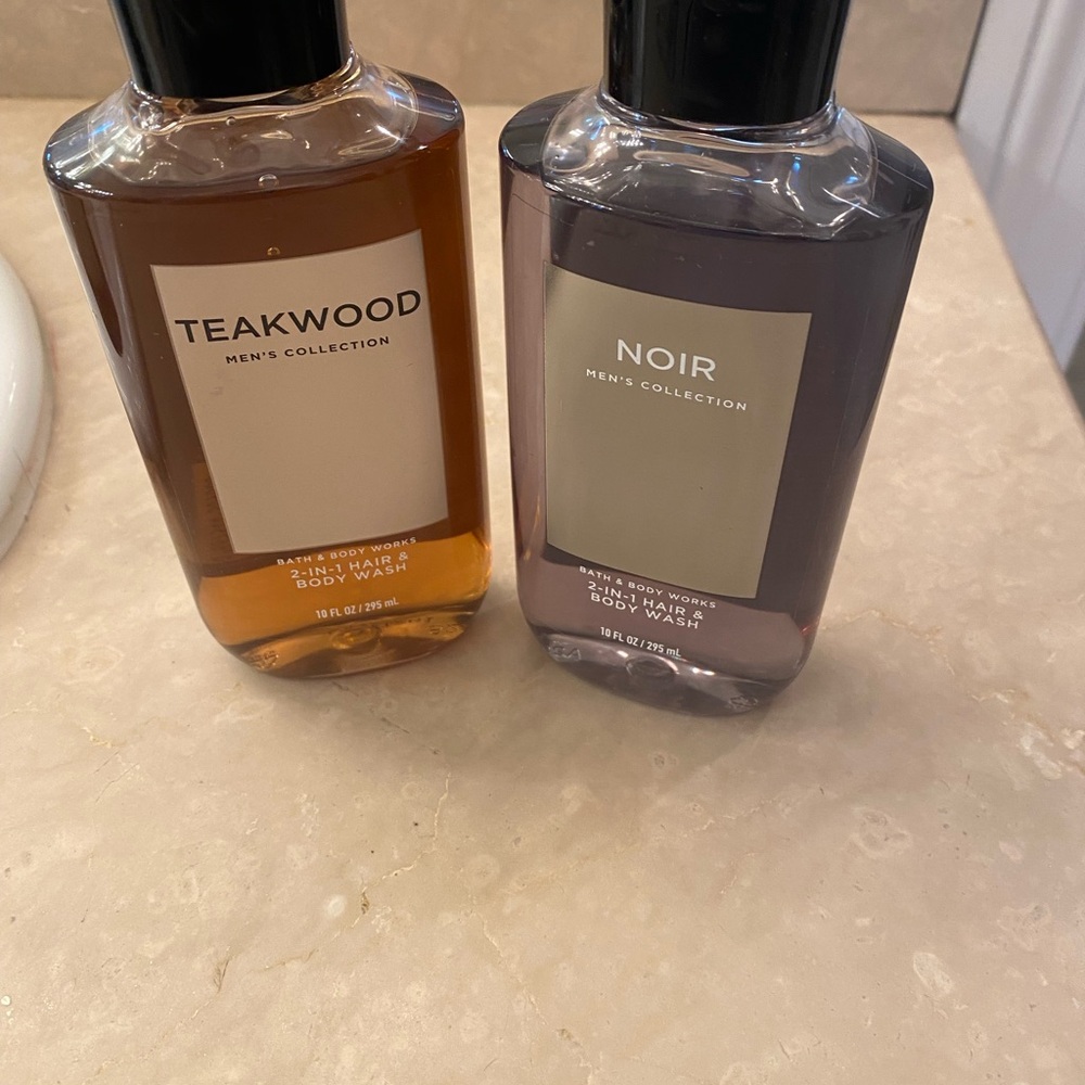 Bath & Body Works Brown and Black Cleanser Set